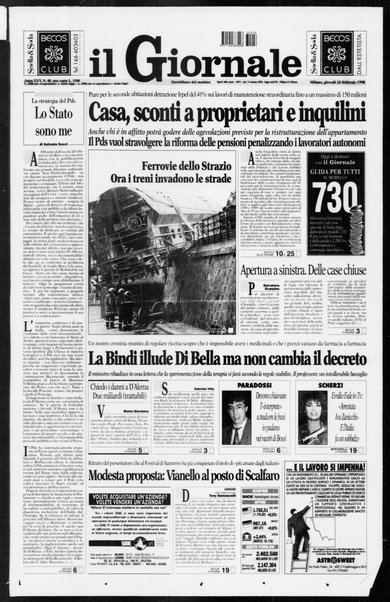 Il giornale : quotidiano del mattino